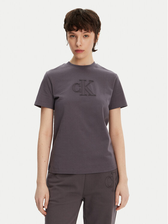 Calvin Klein Jeans Calvin Klein Jeans T-shirt J20J225256 Grigio Regular Fit