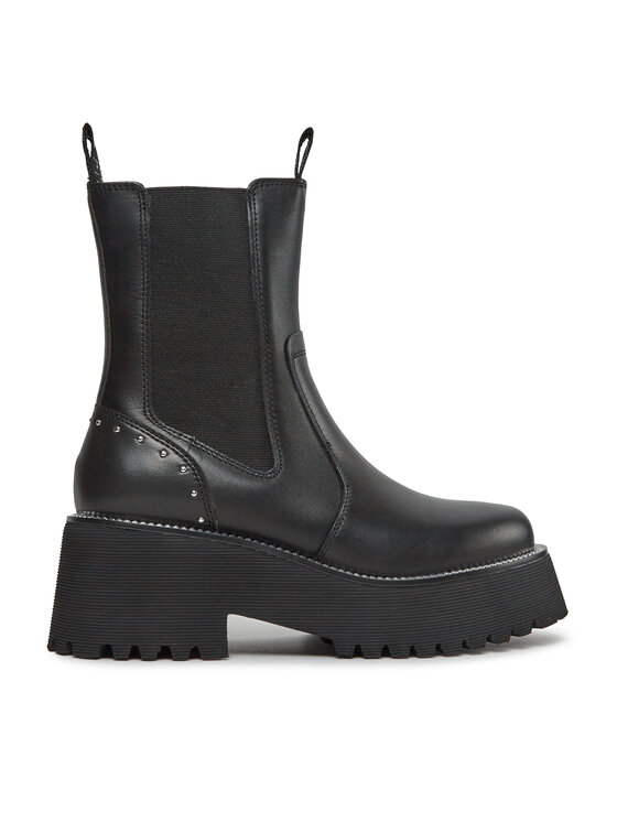 Liu Jo Kotníková obuv s elastickým prvkem Liu Jo Flair 06 SF3019 PX241 Černá