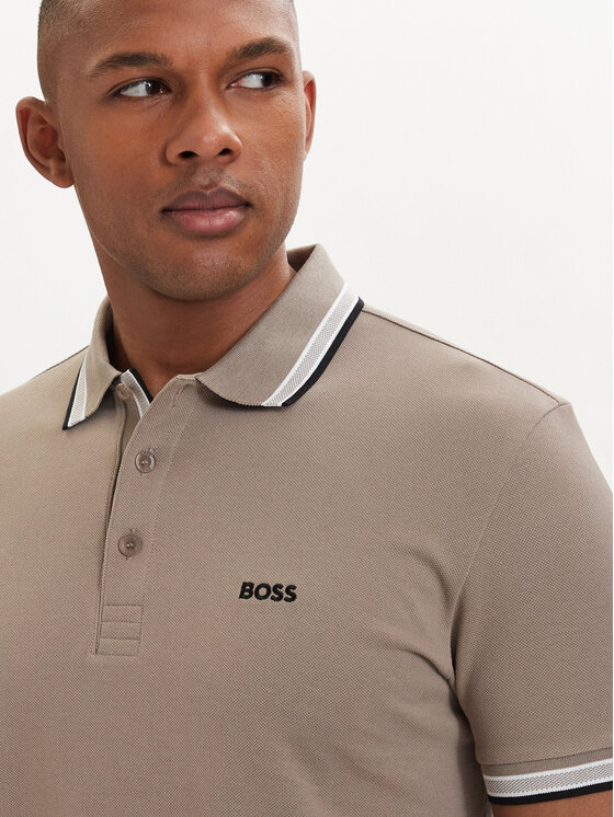 BOSS BOSS Polo Paddy 50469055 Caqui Regular Fit