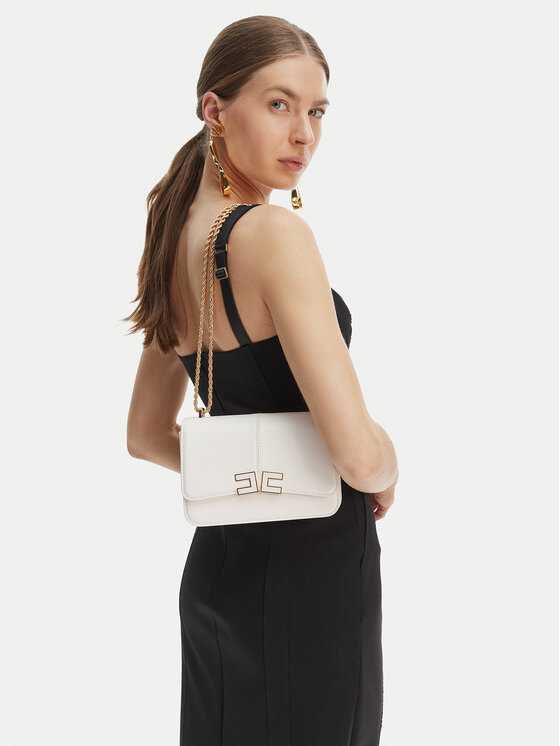 Elisabetta Franchi Torebka Elisabetta Franchi BS-91A-61E2-V390 Biały