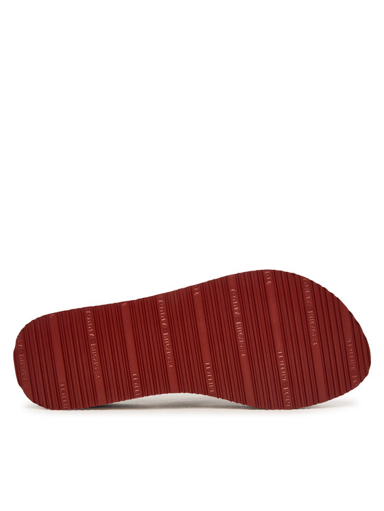 Tommy Hilfiger Flip flop Tommy Hilfiger Th Corporate Wedge Summer Sandal FW0FW09695 Bleumarin