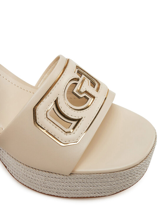 Guess Espadryle Guess FLJFML LEA03 Beżowy