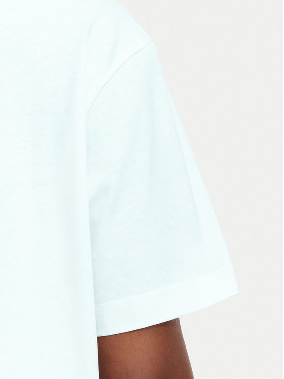 Karl Lagerfeld Jeans Karl Lagerfeld Jeans Camiseta B3W17022 Blanco Boxy Fit