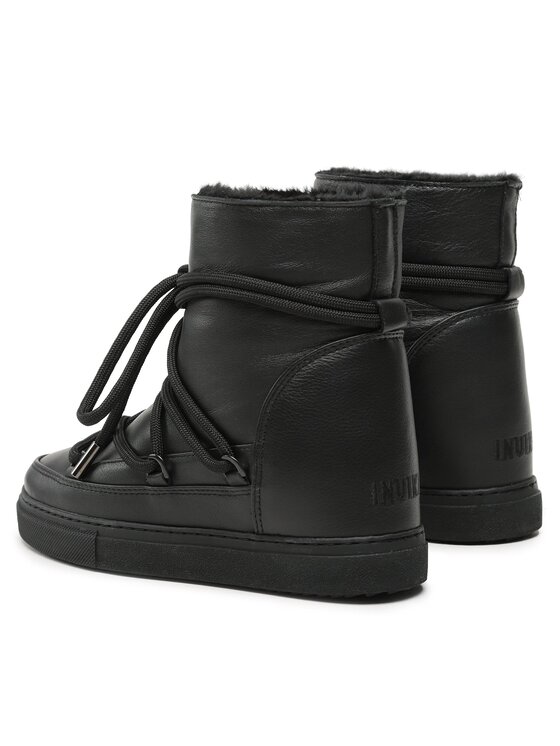 Inuikii Snehule Inuikii Full Leather 75203-087 Čierna