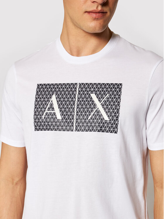 Armani Exchange Armani Exchange T-shirt 8NZTCK Z8H4Z 1100 Bianco Slim Fit