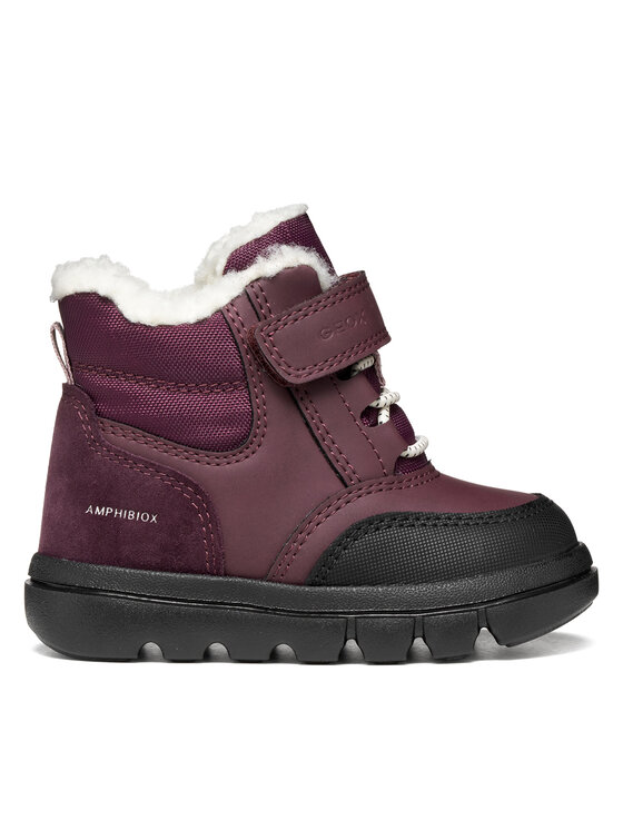 Geox Sněhule Geox B Willaboom Girl B Abx B665AB 0ME22 C7016 M Bordó