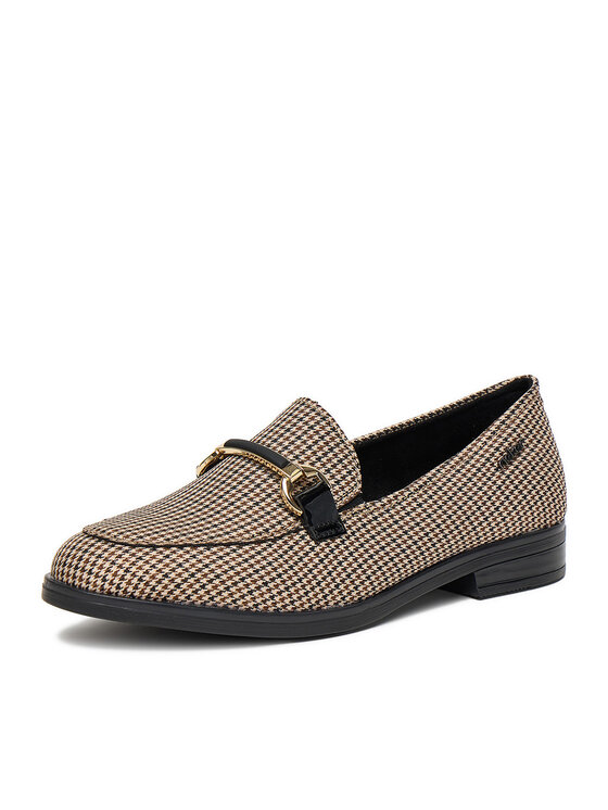 Rieker Loafersy Rieker 46264-60 Brązowy