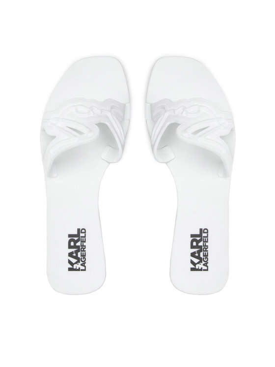 KARL LAGERFELD Nazouváky KARL LAGERFELD KL80008 Bílá