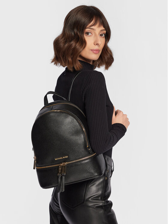 MICHAEL Michael Kors Mugursoma MICHAEL Michael Kors Rhea Zip 30S5GEZB1L Melns
