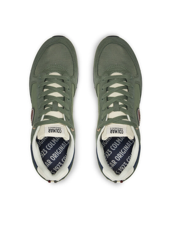 Colmar Sneakersy Colmar Travis Authentic Sage 005 Zelená