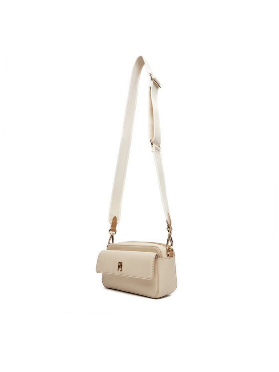 Tommy Hilfiger Torbica Tommy Hilfiger DISTINCT CAMERA BAG AW0AW17455 Bež