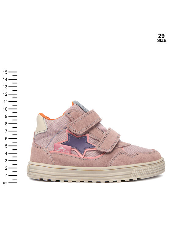 Naturino Сникърси Naturino Hess 3 Vl Wp. 2018595-02-3M31 S Розов