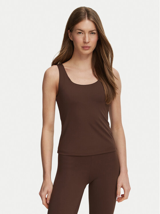 Guess Guess Top V6BP09 K6727 Marrón Slim Fit