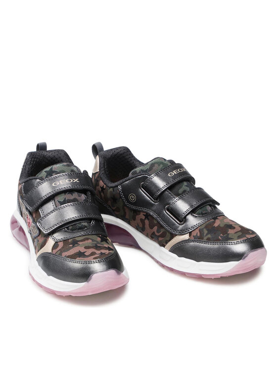 Geox Sneakersy Geox J Spaziale G. A J16DAA 0DHAJ C9002 DD Kolorowy
