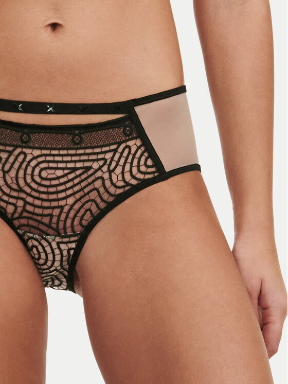 Chantelle Chantelle Trumpikės Vibrate C018B0 Juoda