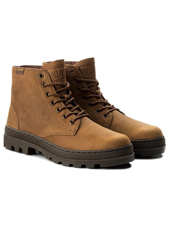 Palladium Pohodni čevlji Palladium Pallabosse Mid 05525740M Rjava