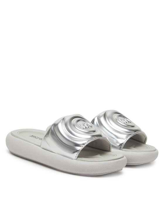 MICHAEL Michael Kors Шльопанці MICHAEL Michael Kors MK01421040 Срібний