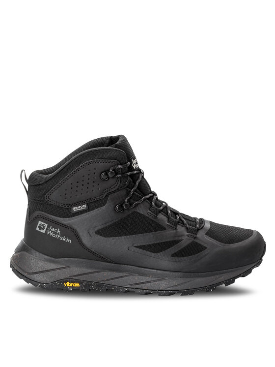 Jack Wolfskin Трекінгові черевики Jack Wolfskin Terraventure Texapore Mid M 4051521 Чорний