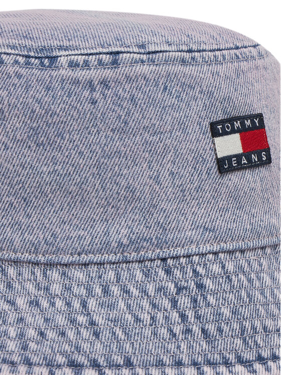 Tommy Jeans Klobuk Tommy Jeans Tjw Heritage Denim Bucket Hat AW0AW17816 Roza