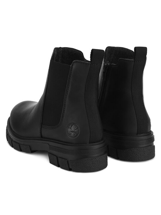 Rieker Μποτάκια Rieker Z9150-00 Μαύρο