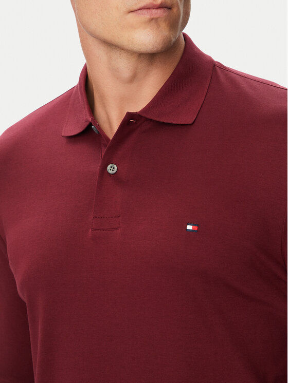 Tommy Hilfiger Tommy Hilfiger Polo MW0MW37317 Guinda/burdeos Regular Fit