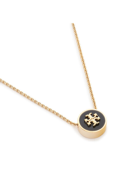 Tory Burch Намисто Tory Burch Kira Enamel Pendant Necklace 90549 Золотий
