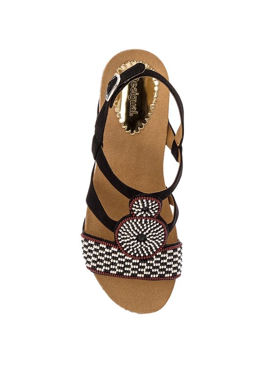 Desigual Sandály Desigual Odisea Africa Bn 18SSHF07 Černá