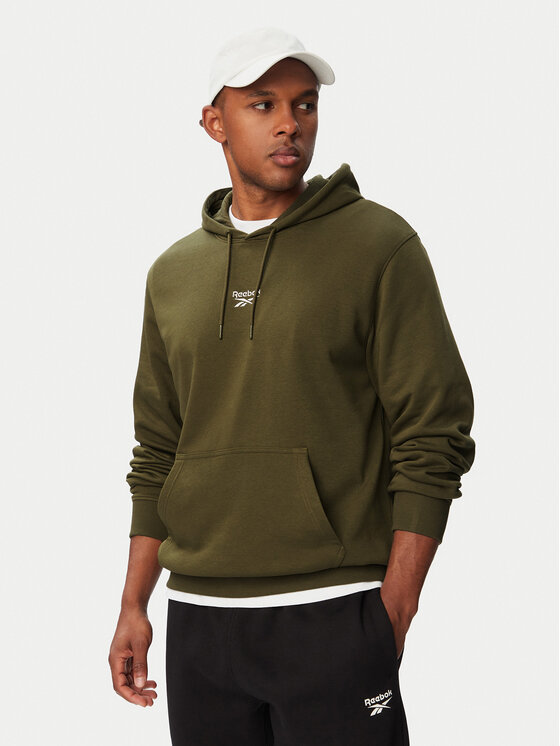 Reebok Reebok Μπλούζα Babb RK25550CCM Σκούρο πράσινο Regular Fit