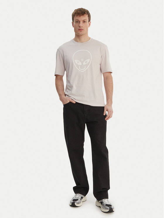 HUGO HUGO Футболка Nalien 50560060 Світло-фіолетовий Regular Fit