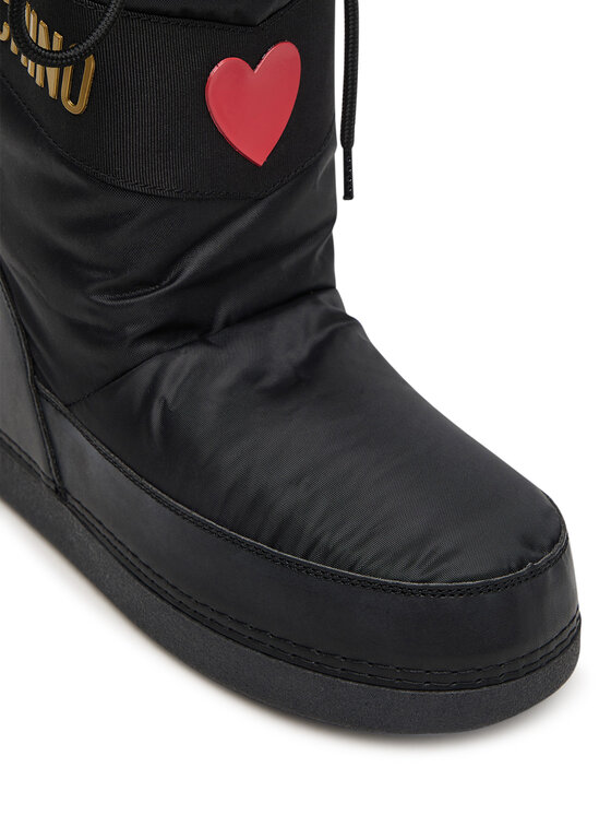 LOVE MOSCHINO Апрески LOVE MOSCHINO JA24032G0NISY000 Черен