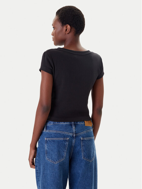 Calvin Klein Jeans Calvin Klein Jeans Marškinėliai LV047C910G Juoda Regular Fit