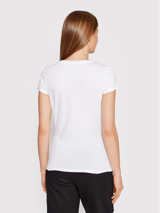 Armani Exchange Armani Exchange Футболка 8NYTDL YJ73Z 6110 Білий Slim Fit