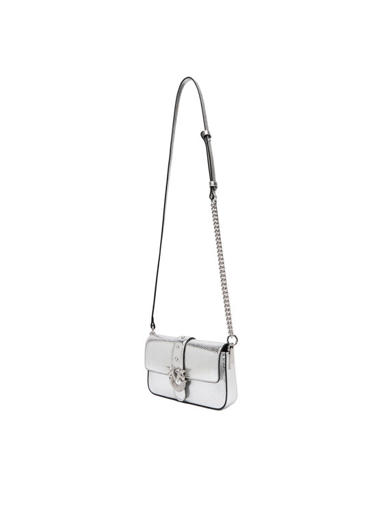 PINKO Geantă PINKO Love One Slouchy Baby AI 25-26 PCPL 105353 A2WD Argintiu