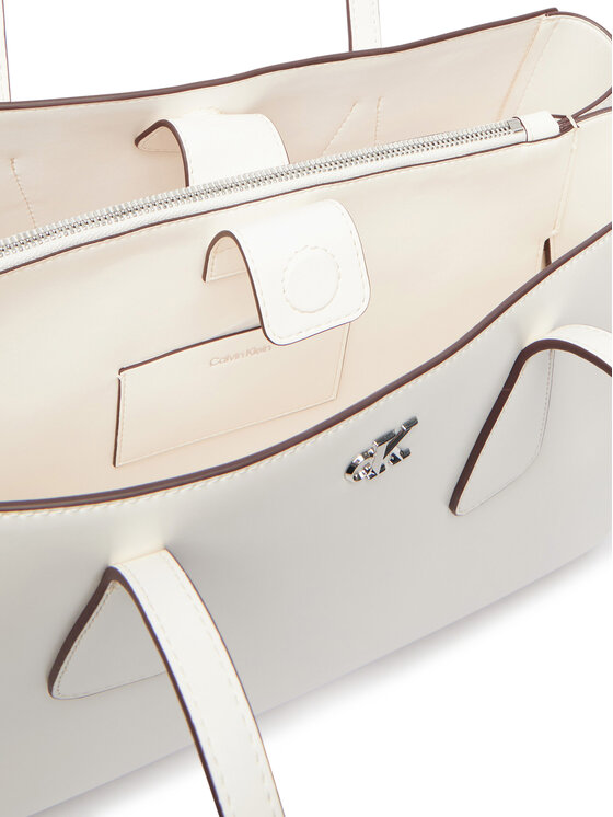 Calvin Klein Torbica Calvin Klein Ck Medium Work Tote LV04F3442G Bijela