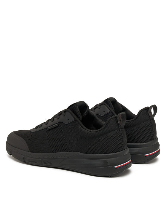 Tommy Hilfiger Tenisice Tommy Hilfiger Lightweight Modern Knit Runner FM0FM05326 Crna