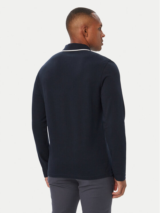 BOSS BOSS Polo PasserfordLong 50566186 Azul marino Regular Fit