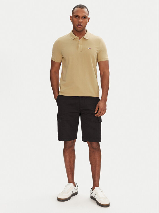 Tommy Jeans Tommy Jeans Polo DM0DM20676 Beis Slim Fit