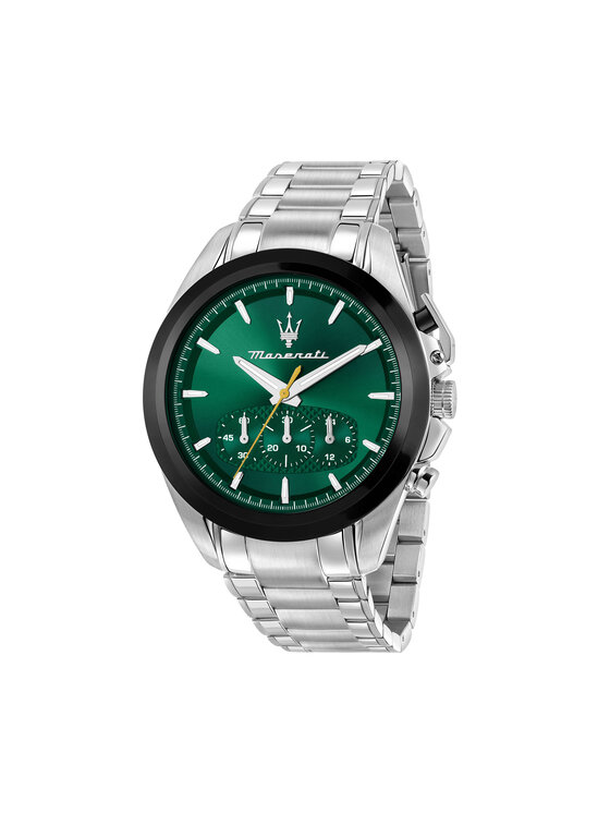 Maserati Годинник Maserati Traguardo Chronograph R8873612065 Срібний