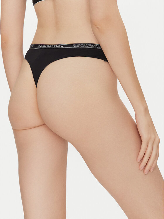 Emporio Armani Underwear Emporio Armani Underwear Комплект стрінгів EW000402 AF10889 MC005 Чорний