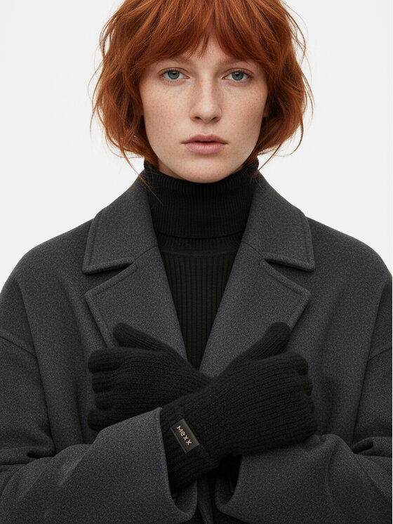 MEXX Rukavice MEXX CEO-MEXX-W6-001-AW26 Čierna