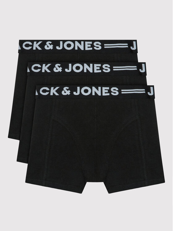 Jack & Jones Junior Jack & Jones Junior Set di boxer Sense 12149293 Nero