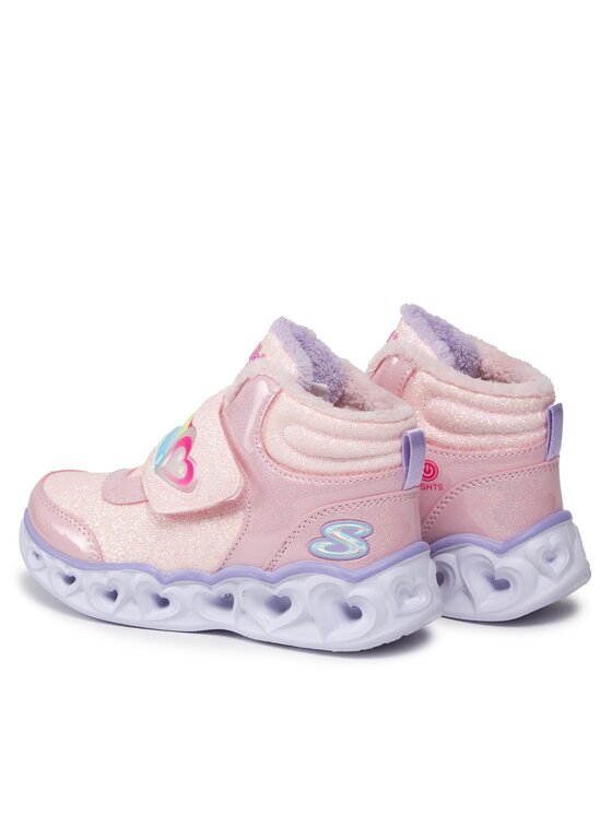 Skechers Сникърси Skechers Heart Lights Brilliant Rainbow 302669L/PKLV Розов