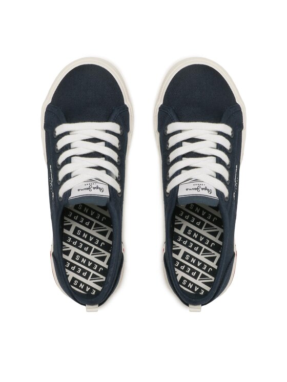 Pepe Jeans Кросівки Pepe Jeans Brady Basic Boy PBS30549 Cиній