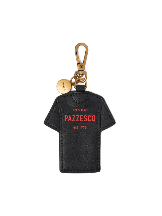 PINKO Přívěsek PINKO Charm T-Shirt Pinko Pazzesco Microfibra AI 25-26 PCPL 105864 A31U Černá