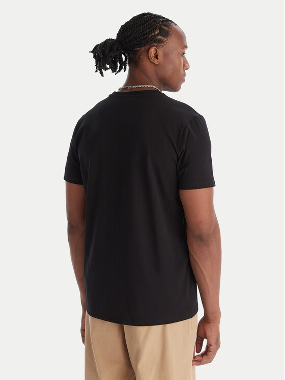 Kappa Kappa Camiseta Authentic Nuria 341V2UW Negro Regular Fit