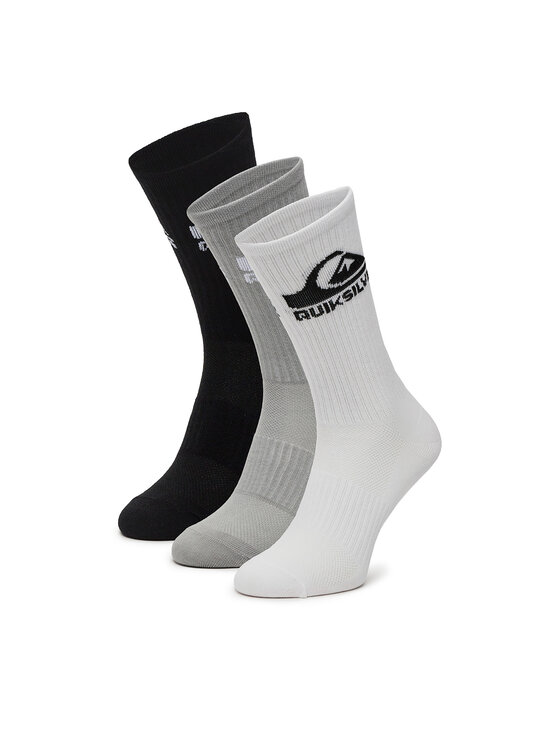 Quiksilver Довгі шкарпетки Quiksilver AS_QUIKSILVER_101W_SS25 (3-PACK) Білий