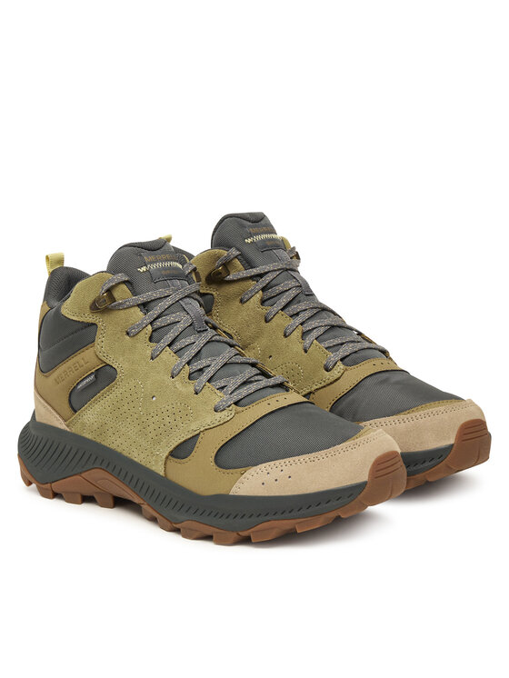 Merrell Pārgājienu apavi Merrell Tempo Sol Mid J038941 Zaļš