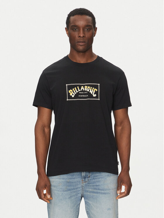 Billabong Billabong Футболка Arch EBYZT00167 Чорний Regular Fit
