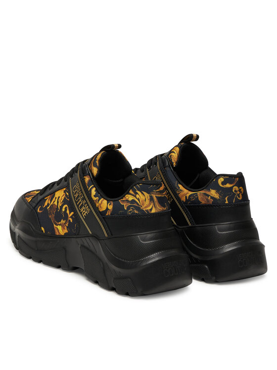 Versace Jeans Couture Снікерcи Versace Jeans Couture 79YA3SC2 ZSC85 G89 Чорний