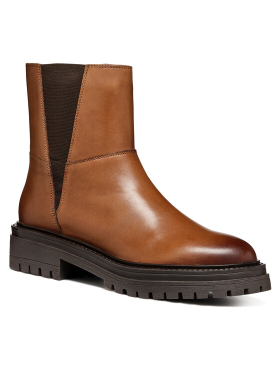 Geox Členková obuv Geox D Iridea D46HRC 00043 C6001 Hnedá